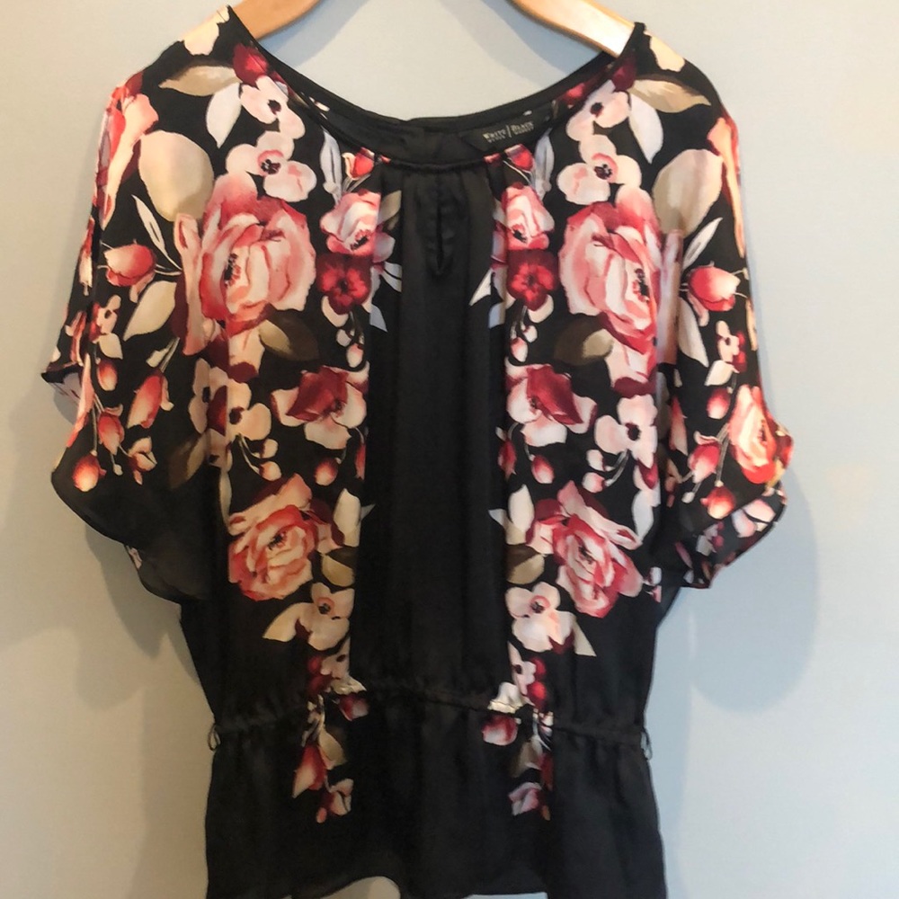 Satiny blouse